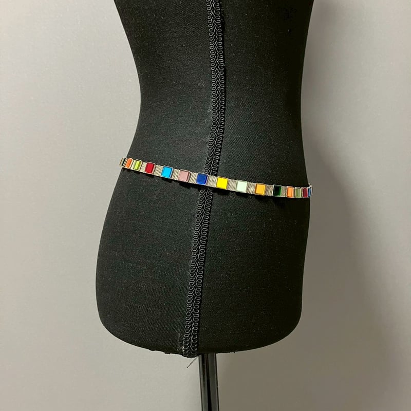 CHANEL (シャネル) ヴィンテージ レインボー ミラー ココマーク