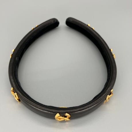 CHANEL (シャネル) ヴィンテージ ココマーク カチューシャ