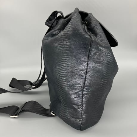 CHANEL (シャネル) ヴィンテージ スポーツライン ココマーク レザー リュックサック バックパック