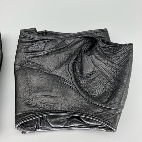 CHANEL (シャネル) ヴィンテージ レザー ボタン 手袋 グローブ