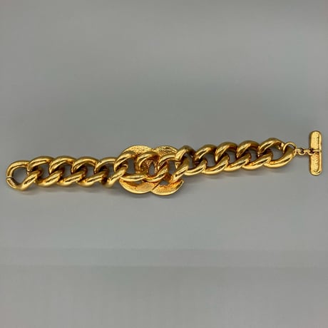 CHANEL (シャネル) ヴィンテージ デカココ ココマーク ブレスレット