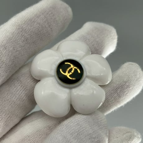 CHANEL (シャネル) ヴィンテージ ココマーク カメリア イヤリング