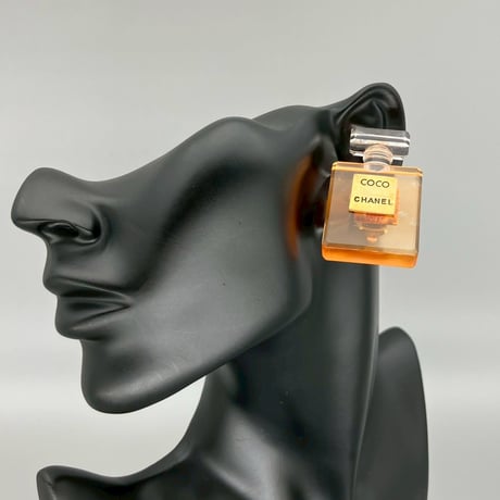 CHANEL (シャネル) ヴィンテージ 香水 パフューム ロゴ イヤリング