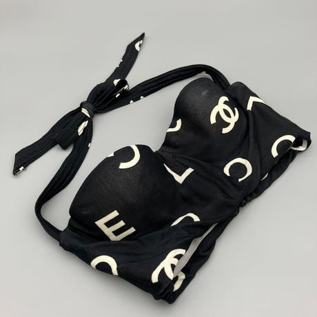 CHANEL (シャネル) ヴィンテージ ロゴ ココマーク ビキニ 水着 スイムウェア