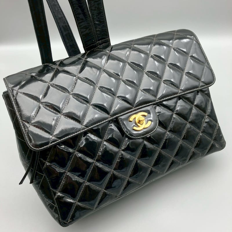 CHANEL (シャネル) ヴィンテージ ココマーク マトラッセ ターン
