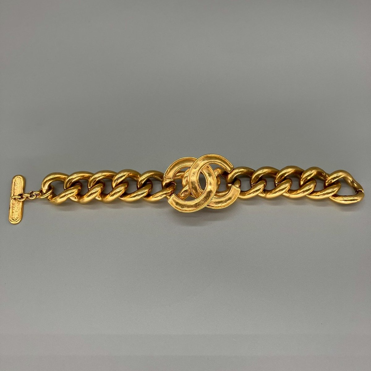 CHANEL (シャネル) ヴィンテージ デカココ ココマーク ブレスレット