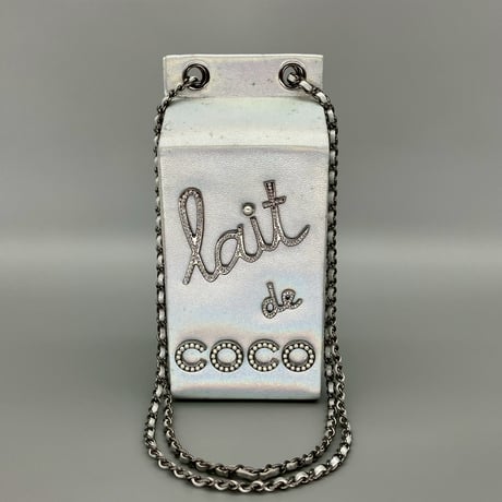 CHANEL (シャネル) LAIT DE COCO ミルクボックス ショルダーバッグ