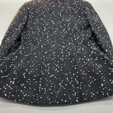 CHANEL (シャネル) ヴィンテージ ツイード 粉雪 ココボタン ジャケット