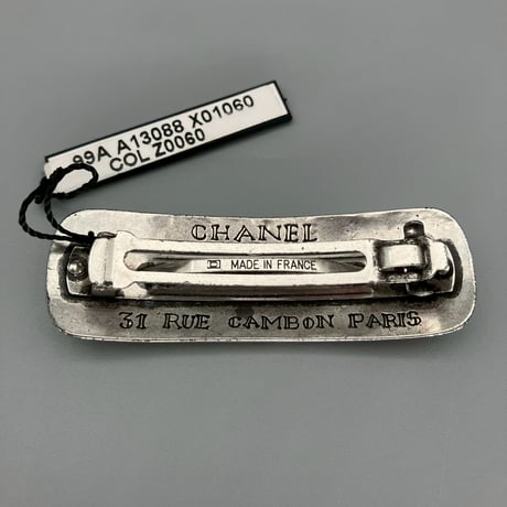 CHANEL (シャネル) ヴィンテージ 31 RUE CAMBON PARIS ココマーク バレッタ ヘアアクセサリー