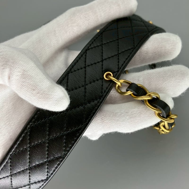 CHANEL (シャネル) ヴィンテージ マトラッセ ココマーク ターンロック