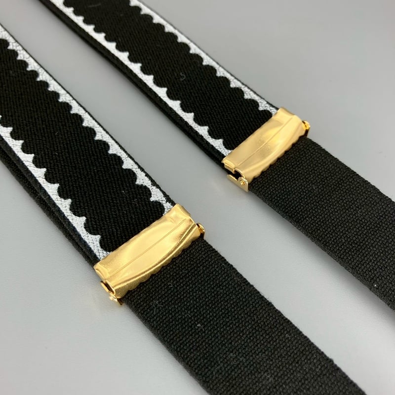 CHANEL (シャネル) ヴィンテージ ココマーク ロゴ サスペンダー