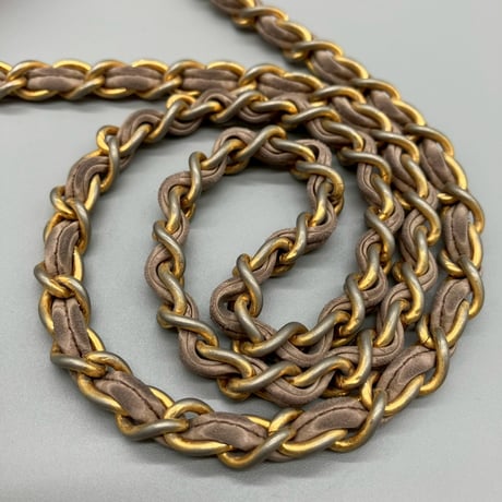 CHANEL (シャネル) ヴィンテージ ラウンド スエード フリンジ ショルダーバッグ