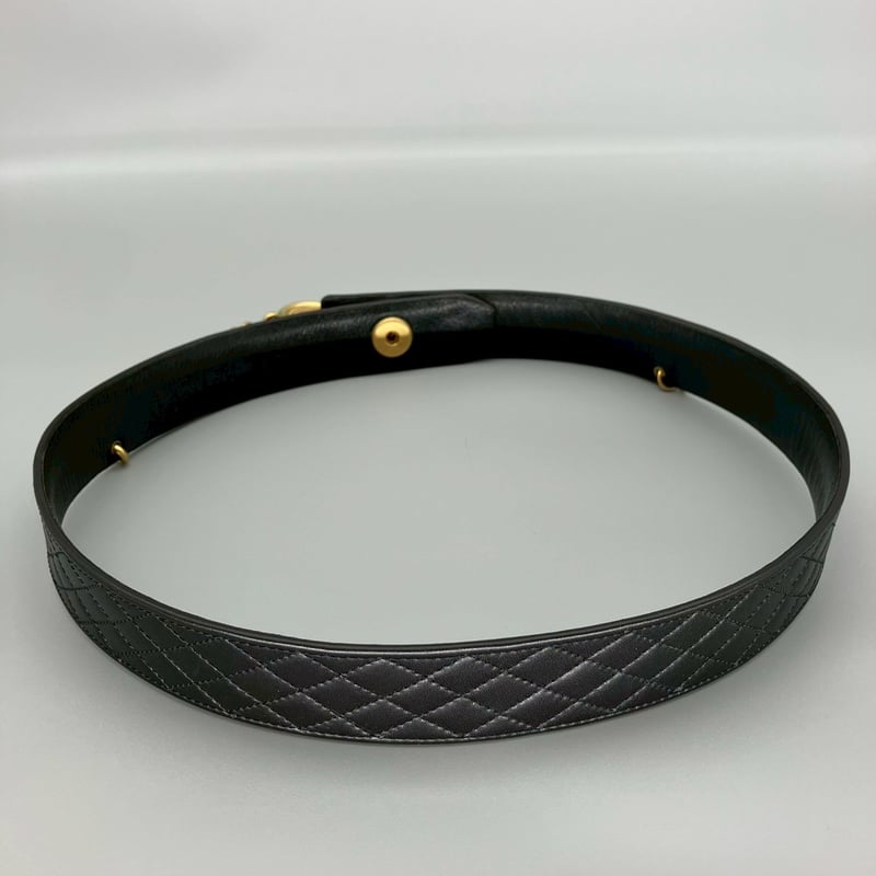 CHANEL (シャネル) ヴィンテージ マトラッセ ココマーク ターンロック