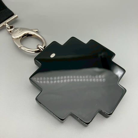 CHANEL (シャネル) ラインストーン ココマーク ネックレス