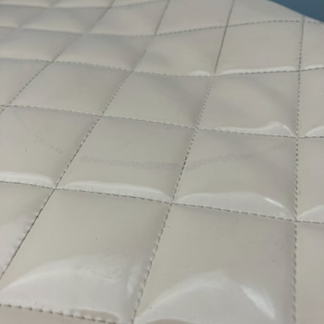 CHANEL (シャネル) ヴィンテージ パテントレザー エナメル バニティ ショルダーバッグ ハンドバッグ