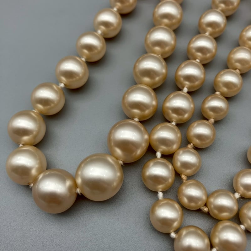 CHANEL (シャネル) ヴィンテージ パール ロングネックレス | Cattleya