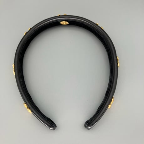 CHANEL (シャネル) ヴィンテージ ココマーク カチューシャ ヘアアクセサリー