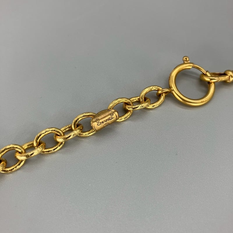 CHANEL (シャネル) ヴィンテージ カラーストーン グリポア