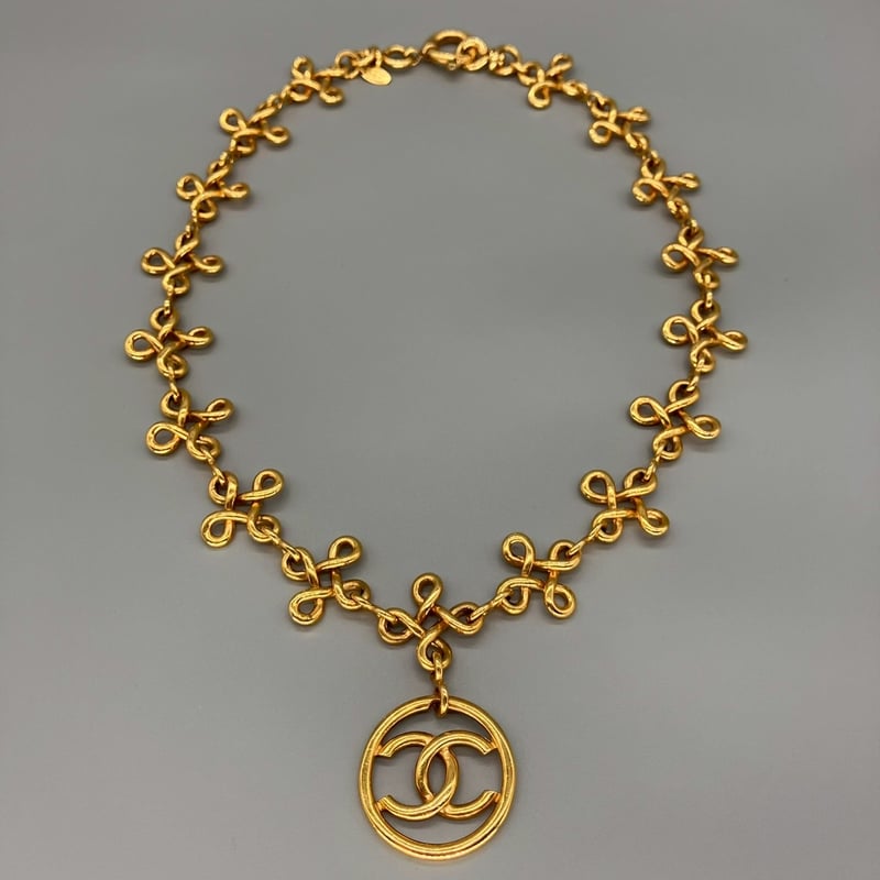 CHANEL (シャネル) ヴィンテージ ココマーク ロングチェーン