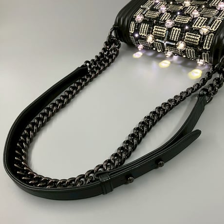 CHANEL (シャネル) 電球 LED ココマーク ショルダーバッグ