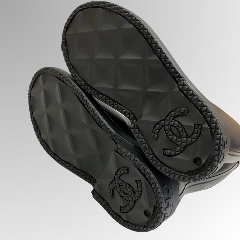 CHANEL/シャネル/デカココ/レインブーツ/36サイズ CHANEL/シャネル/デカココ/レインブーツ/36サイズ