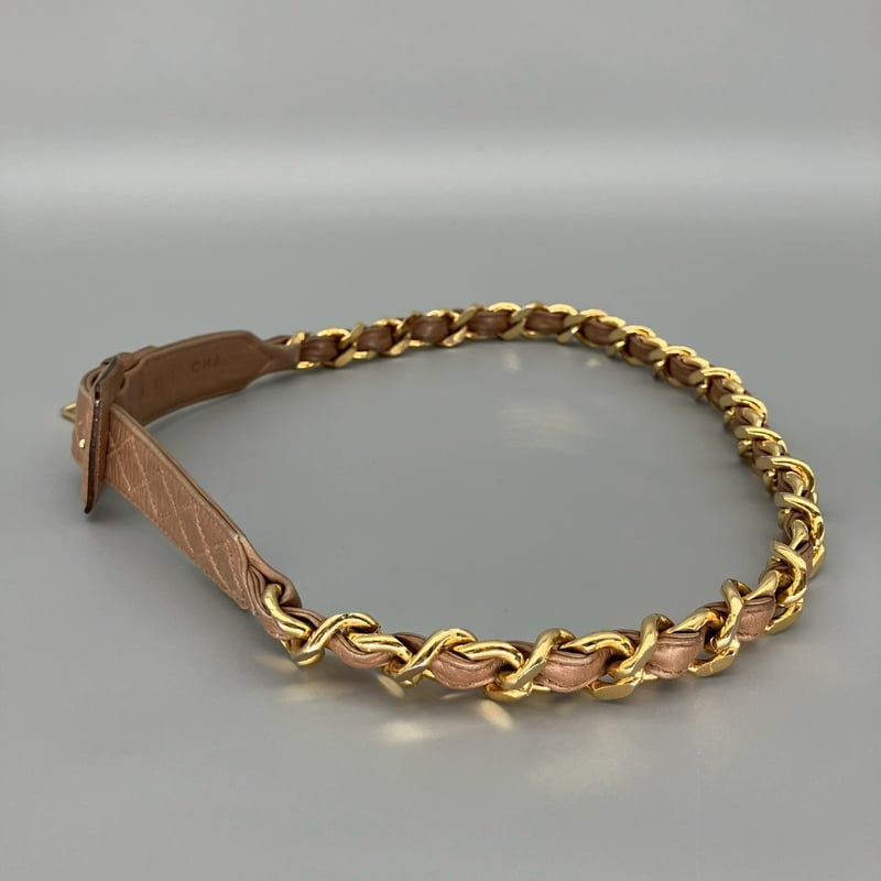 CHANELシャネル31 RUE CAMBON ゴールド チェーンベルト ❤︎ CHANEL (シャネル) ヴィンテージ 31 RUE CAMBON レザー チェーン ベルト