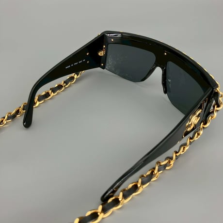 CHANEL (シャネル) ヴィンテージ ココマーク チェーン サングラス