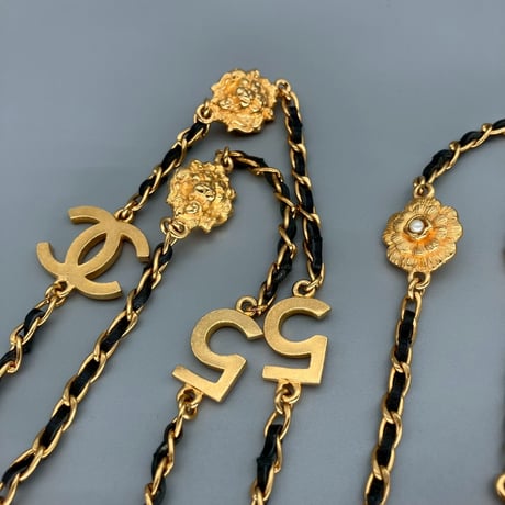 CHANEL (シャネル) ヴィンテージ アイコン ロングネックレス