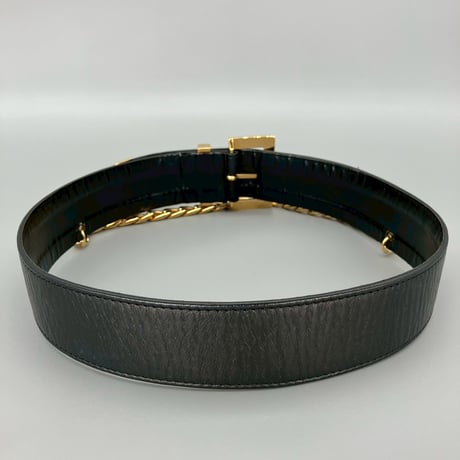 CHANEL (シャネル) ヴィンテージ ココマーク ロゴ チェーン ベルト