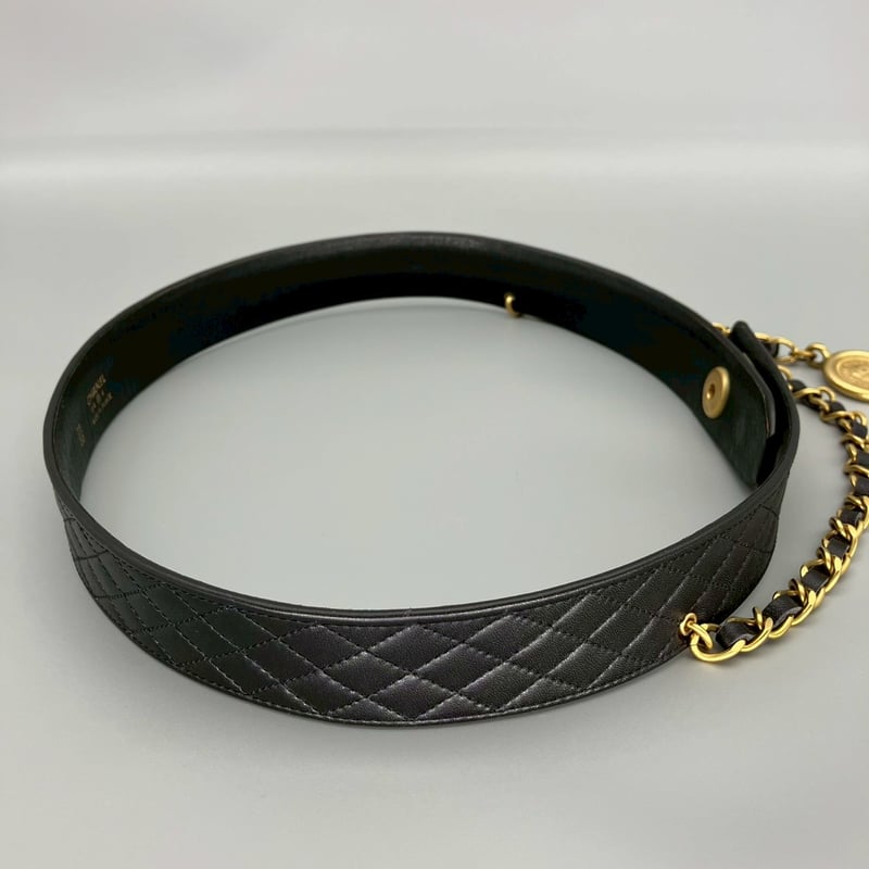 CHANEL (シャネル) ヴィンテージ マトラッセ ココマーク ターンロック