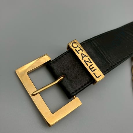 CHANEL (シャネル) ヴィンテージ ココマーク ロゴ チェーン ベルト