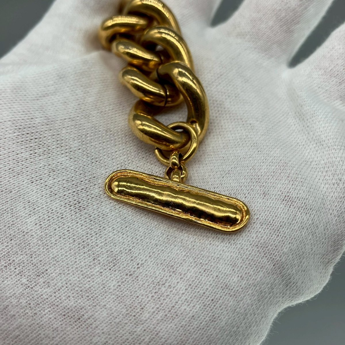 CHANEL (シャネル) ヴィンテージ デカココ ココマーク ブレスレット