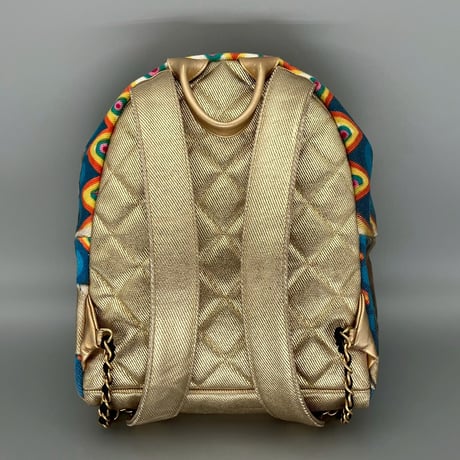 CHANEL (シャネル) ヴィンテージ ココマーク グラフティ リュックサック バックパック