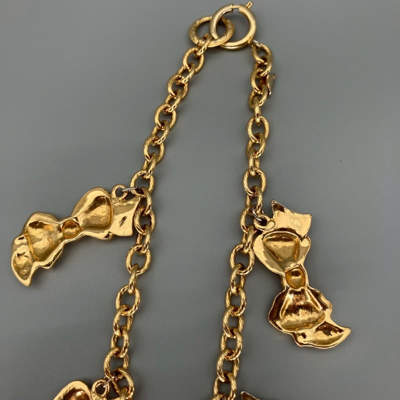 CHANEL シャネル　ヴィンテージ　レア品　ギンガムチェック リボン　ミュール CHANEL シャネル ヴィンテージ レア品 ギンガムチェック リボン