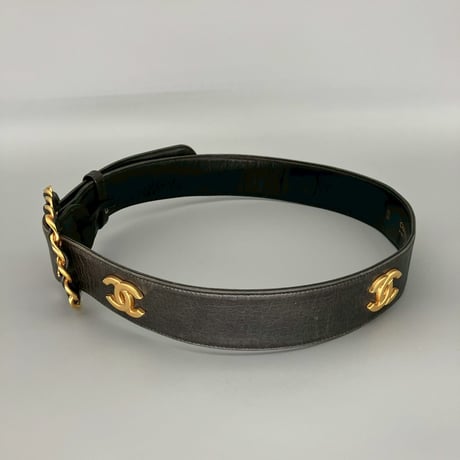 CHANEL (シャネル) ヴィンテージ ココマーク ベルト