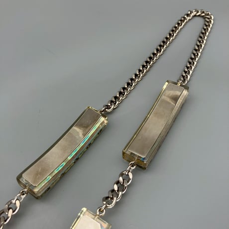 CHANEL (シャネル) ヴィンテージ ココマーク クリア チェーンベルト