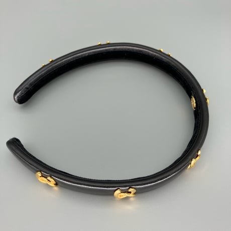 CHANEL (シャネル) ヴィンテージ ココマーク カチューシャ ヘアアクセサリー