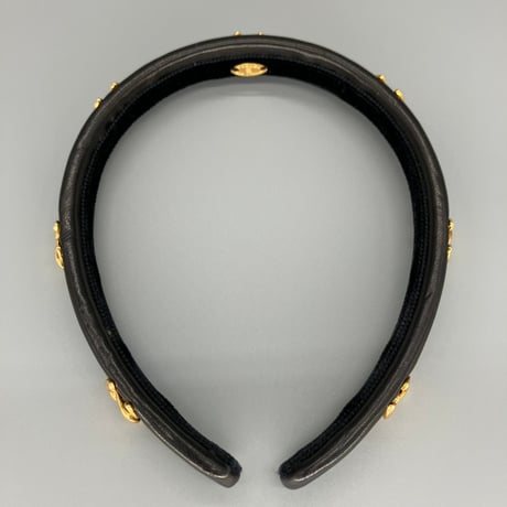 CHANEL (シャネル) ヴィンテージ ココマーク カチューシャ