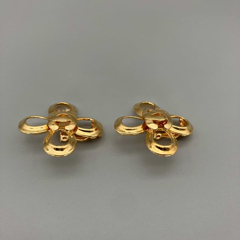 CHANEL (シャネル) ヴィンテージ ココマーク パール イヤリング