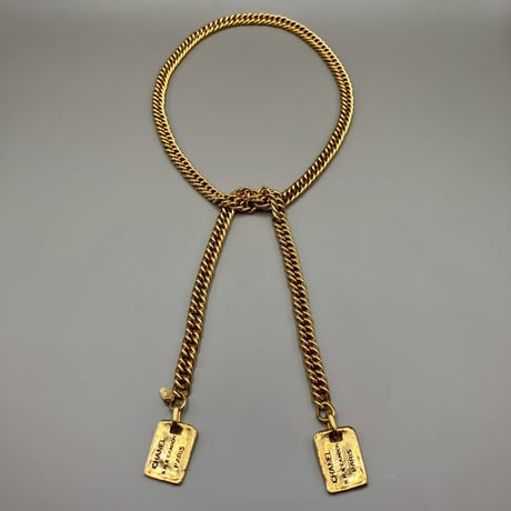 CHANEL (シャネル) ヴィンテージ 31 RUE CAMBON ラリアット ネックレス