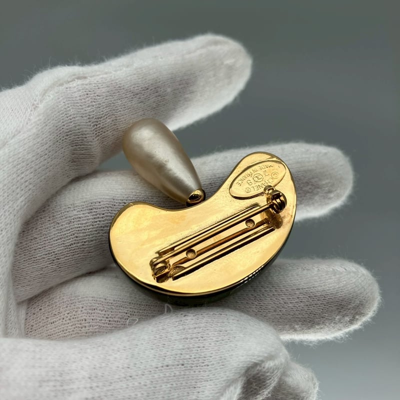 CHANEL (シャネル) ヴィンテージ キノコ マッシュルーム パール