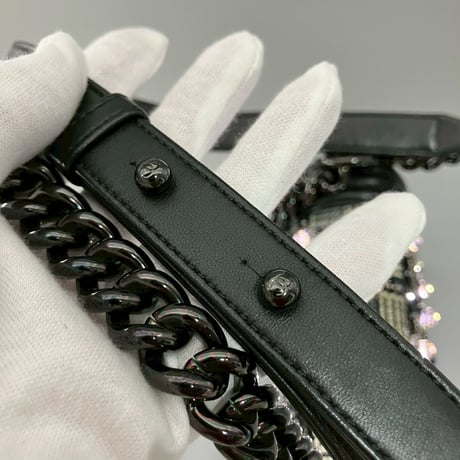 CHANEL (シャネル) 電球 LED ココマーク ショルダーバッグ