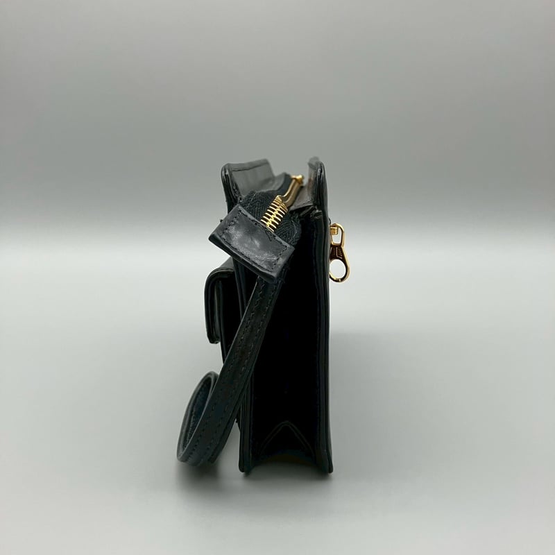 CHANEL (シャネル) ヴィンテージ ターンロック ココマーク レザー