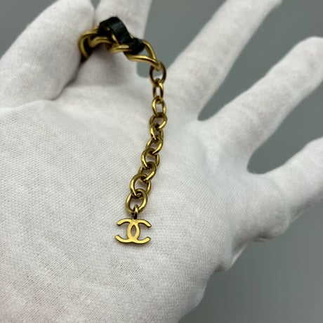 CHANEL (シャネル) ヴィンテージ ラインストーン ココマーク ネックレス チョーカー