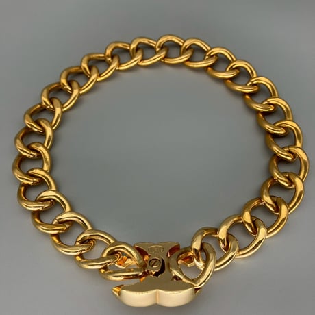 CHANEL (シャネル) ヴィンテージ デカココ ターンロック ココマーク ネックレス