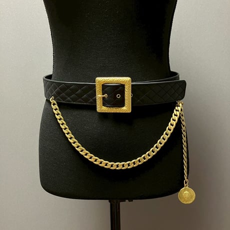 CHANEL (シャネル) ヴィンテージ マトラッセ チェーン ベルト