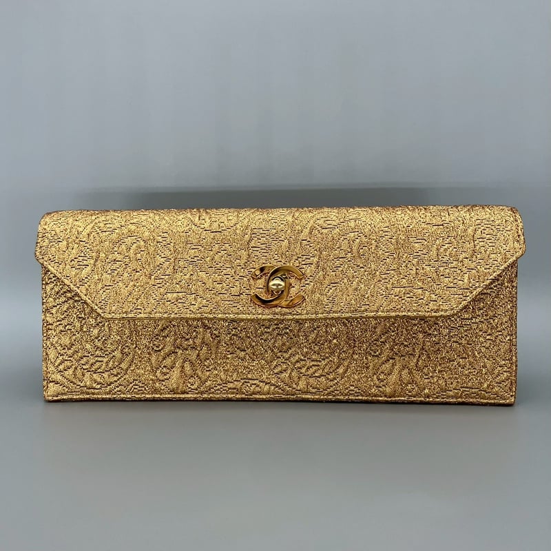 CHANEL (シャネル) ヴィンテージ ターンロック ココマーク ゴールド
