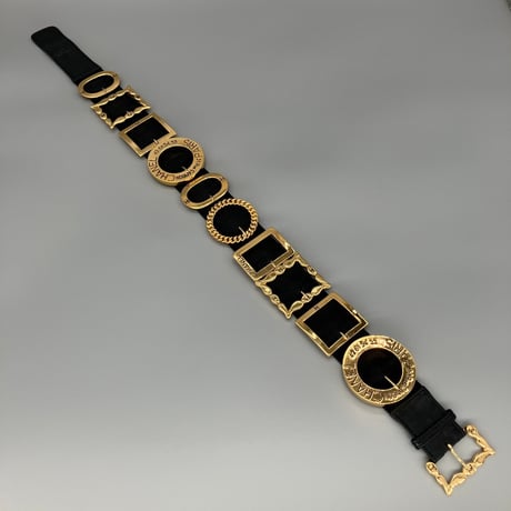 CHANEL (シャネル) ヴィンテージ 31 RUE CAMBON ココマーク バックル ベルト