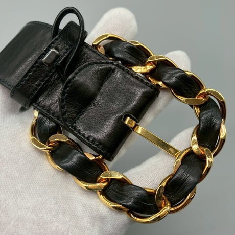 CHANEL (シャネル) ヴィンテージ デカココ ココマーク ベルト