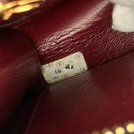CHANEL (シャネル) ヴィンテージ ターンロック ココマーク レザー クラッチバッグ ハンドバッグ